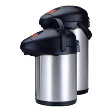 Thermos à pompe inox 4L